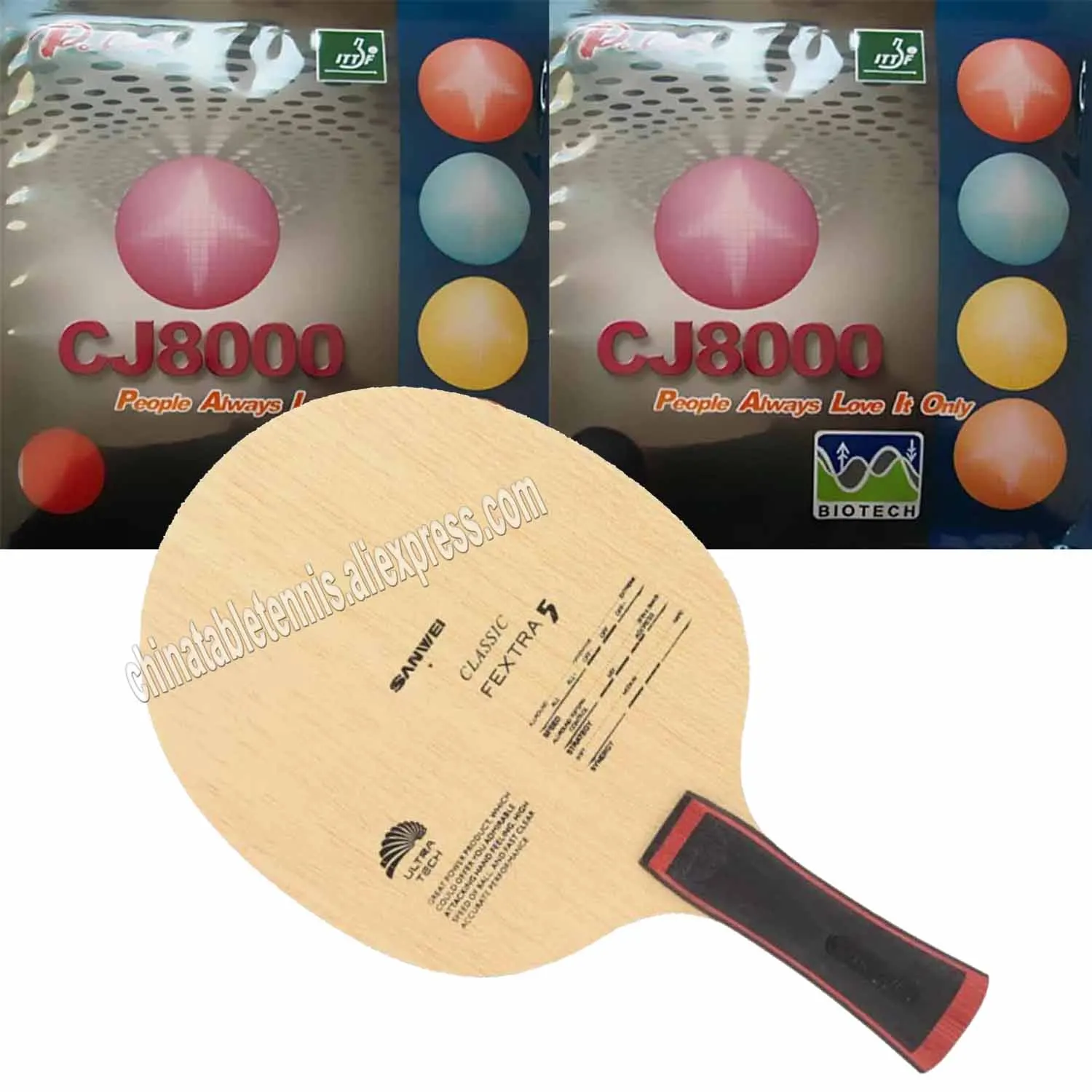 Профессиональная комбинированная ракетка Sanwei FEXTRA 5, лезвие для настольного тенниса с 2 шипами CJ8000 BIOTECH H36-38 в резине для пинг-понга
Профессиональная комбинированная ракетка Sanwei FEXTRA 5, лезвие для настольного тенниса с 2 шипами CJ8000 BIOTECH H36-38 в резине для пинг-понга