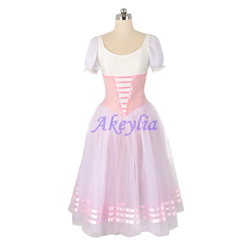 Light pink Ballet Dress Romantic Professional Competition Ballet Performance Costume Women Peasant Variation Group dance JNBL70E
Light pink Ballet Dress Romantic Professional Competition Ballet Performance Costume Women Peasant Variation Group dance JNBL70E