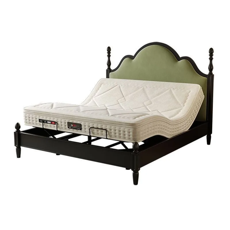 French smart bed retro electric bed milk fleece fabric bed
French smart bed retro electric bed milk fleece fabric bed