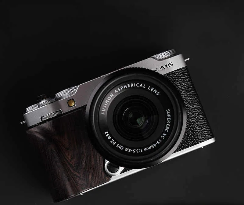 Solid Wood Handle Ebony Walnut Enhances Protective Grip Handle For FUJIFILM X-M5 Resistance, Lightweight and Portable
Solid Wood Handle Ebony Walnut Enhances Protective Grip Handle For FUJIFILM X-M5 Resistance, Lightweight and Portable