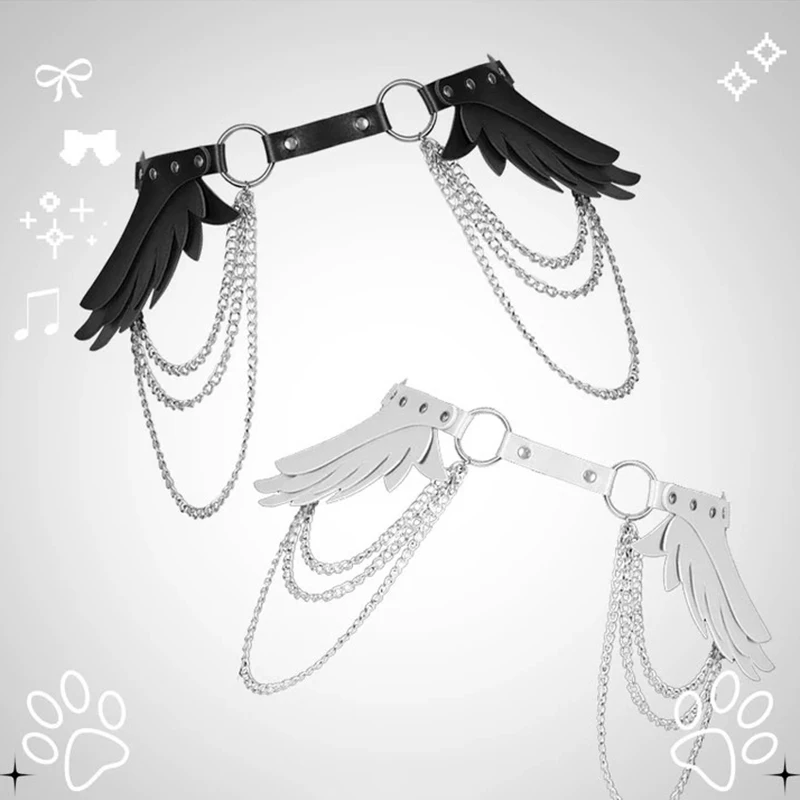 2026 New Y2k Style Angel Wing Rivet Waist Belt PU Universal Belt Hot Girl Women Creative Waist Seal For Skirts Jeans Decorative
2026 New Y2k Style Angel Wing Rivet Waist Belt PU Universal Belt Hot Girl Women Creative Waist Seal For Skirts Jeans Decorative