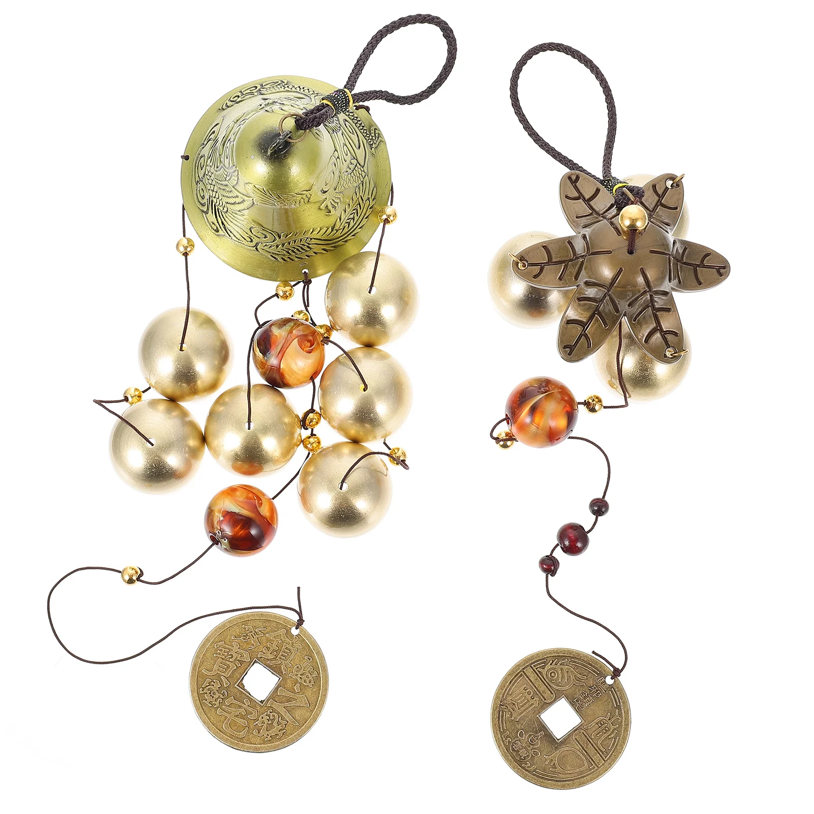 2 Pcs Dragon Phoenix Wind Chime Pendant Decorative Locket Vintage Home Accessory Household Hanging Bell
2 Pcs Dragon Phoenix Wind Chime Pendant Decorative Locket Vintage Home Accessory Household Hanging Bell