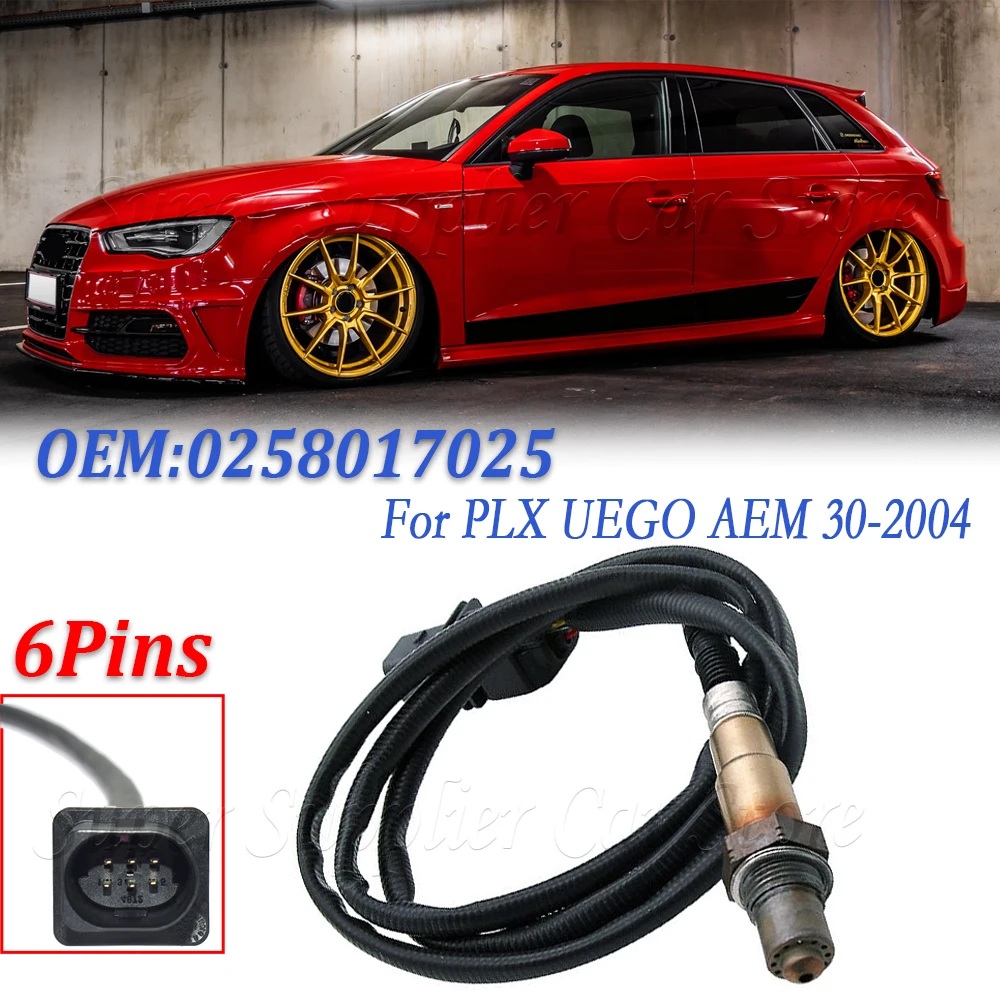 Air Fuel Ratio Sensor 6Pins For PLX UEGO AEM 30-2004 New Set of 1 LSU 4.9 Lambda Wide Band O2 UEGO Oxygen Sensor OE# 0258017025
Air Fuel Ratio Sensor 6Pins For PLX UEGO AEM 30-2004 New Set of 1 LSU 4.9 Lambda Wide Band O2 UEGO Oxygen Sensor OE# 0258017025