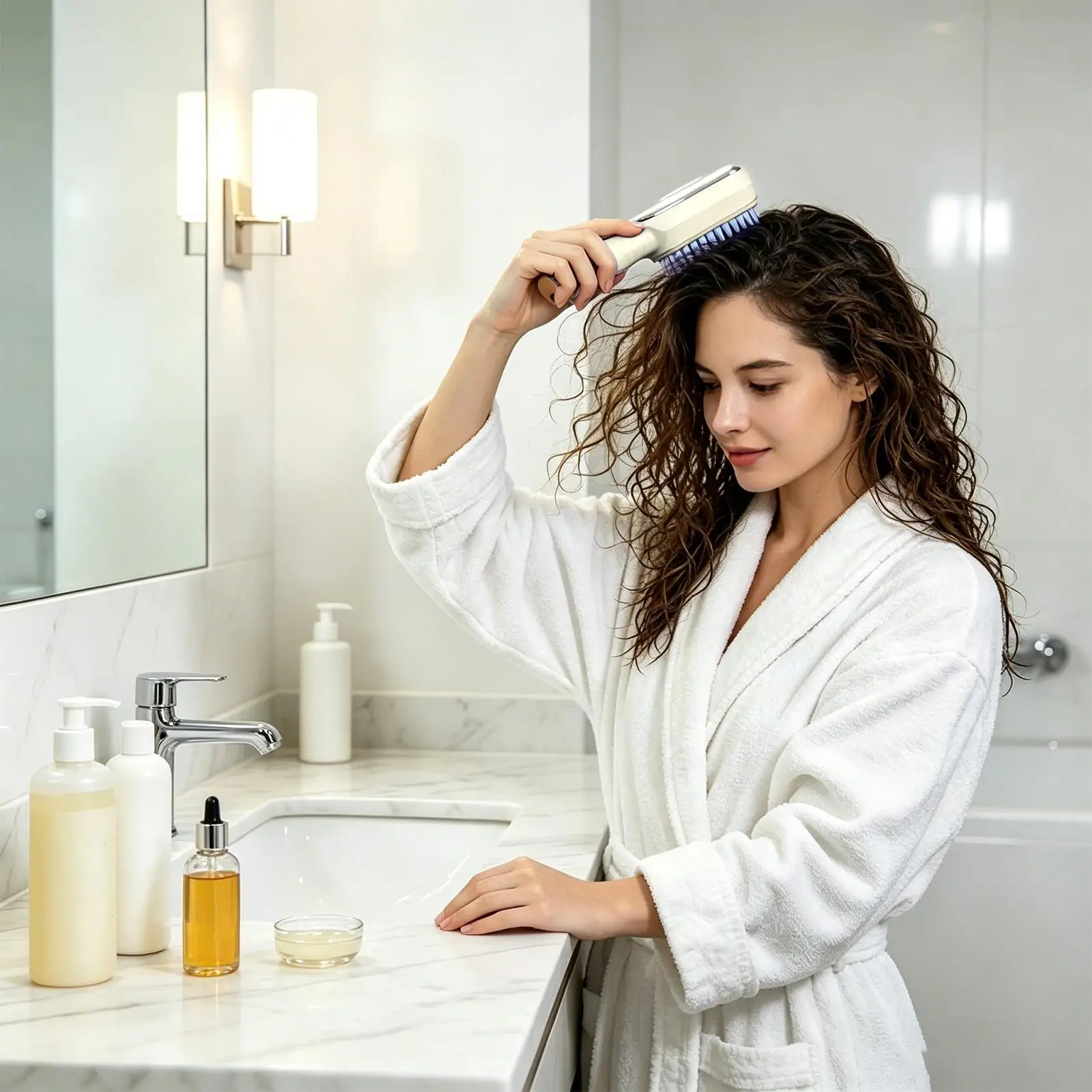 Red Light Electric Device Hair Growth Scalp Massager Red Light Brush For Hair Growth For Women Care Loss Thinning Prevention
Red Light Electric Device Hair Growth Scalp Massager Red Light Brush For Hair Growth For Women Care Loss Thinning Prevention