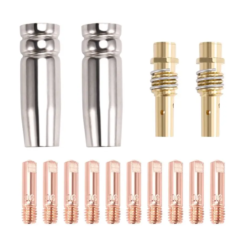 14PCS 15AK Welding Torch Accessories Consumables MIG Torch Gas Nozzle Tip Holder Of 15AK MIG
14PCS 15AK Welding Torch Accessories Consumables MIG Torch Gas Nozzle Tip Holder Of 15AK MIG