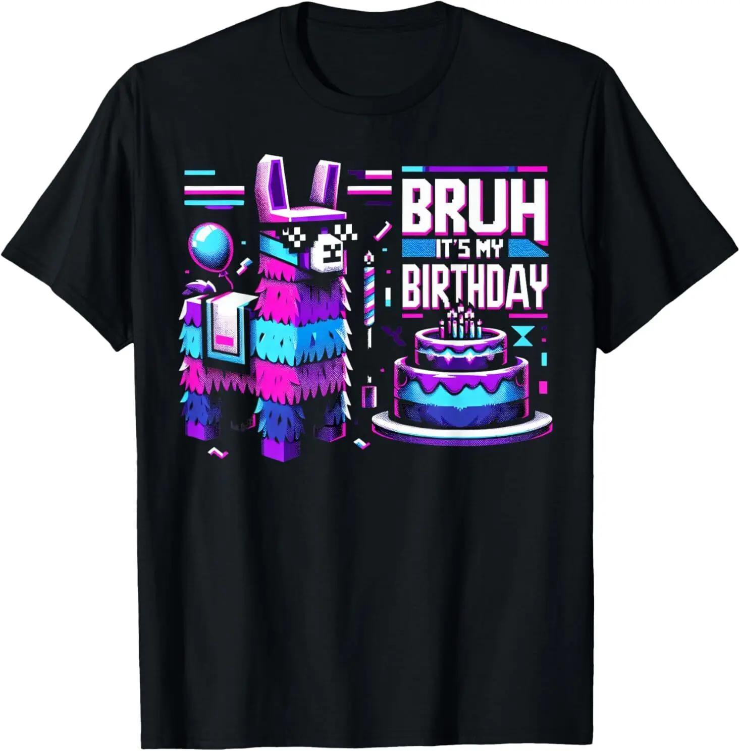 Футболка Bruh It My Birthday Llama Pinata для мальчиков и девочек, семейная вечеринка, день рождения
Футболка Bruh It My Birthday Llama Pinata для мальчиков и девочек, семейная вечеринка, день рождения