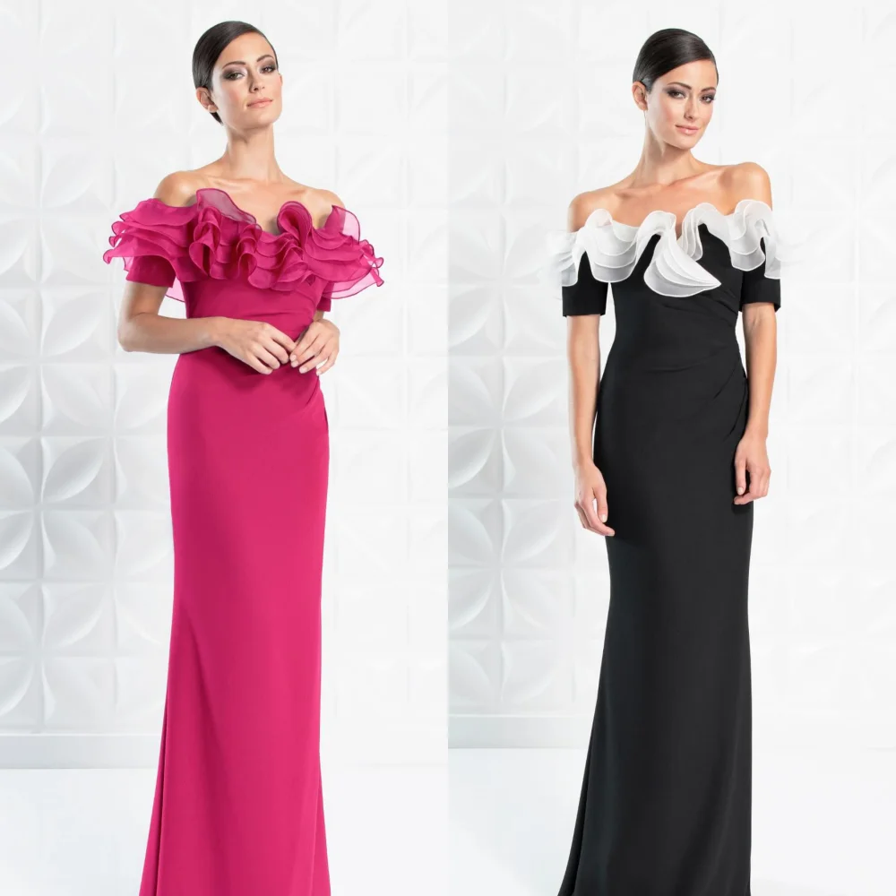Exquisite High Quality Jersey Pleat Ruched A-line Off-the-shoulder Long Dresses Evening Dresses Sizes Available Formal Classic
Exquisite High Quality Jersey Pleat Ruched A-line Off-the-shoulder Long Dresses Evening Dresses Sizes Available Formal Classic