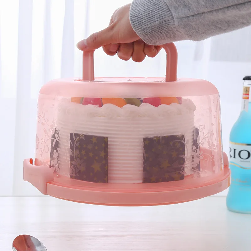Food Cake Packing Boxes With Lid 8 Inch Portable Cake Holder With Handle Outdoor Camping Cake Storage Boxs Transport Cake Holder
Food Cake Packing Boxes With Lid 8 Inch Portable Cake Holder With Handle Outdoor Camping Cake Storage Boxs Transport Cake Holder