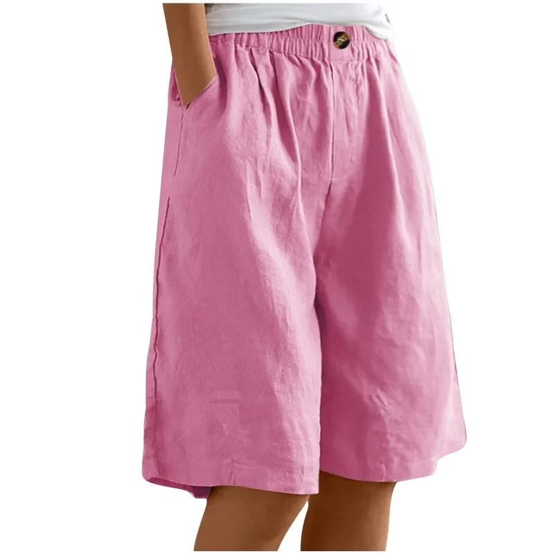 Pajama Pants Woman Cotton and Linen Shorts Summer Pants Loose High-Waisted Mid Pants Large Size Solid Color Student Home Shorts
Pajama Pants Woman Cotton and Linen Shorts Summer Pants Loose High-Waisted Mid Pants Large Size Solid Color Student Home Shorts