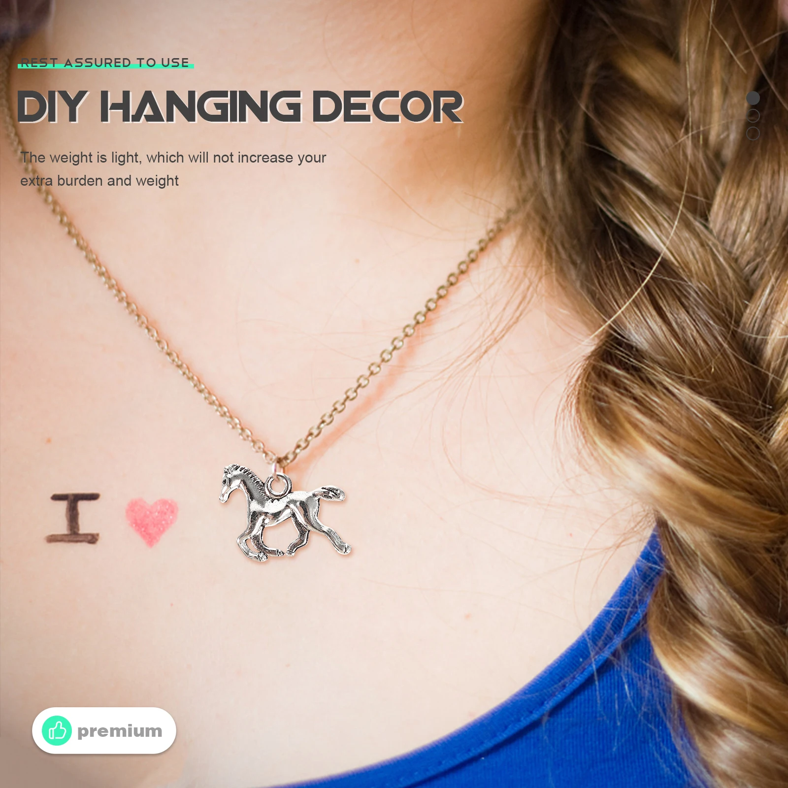 200 шт., подвески в виде маленькой лошади из сплава, практичные принадлежности для изготовления ювелирных изделий, кулон, ожерелье, браслет, декор 
200 шт., подвески в виде маленькой лошади из сплава, практичные принадлежности для изготовления ювелирных изделий, кулон, ожерелье, браслет, декор