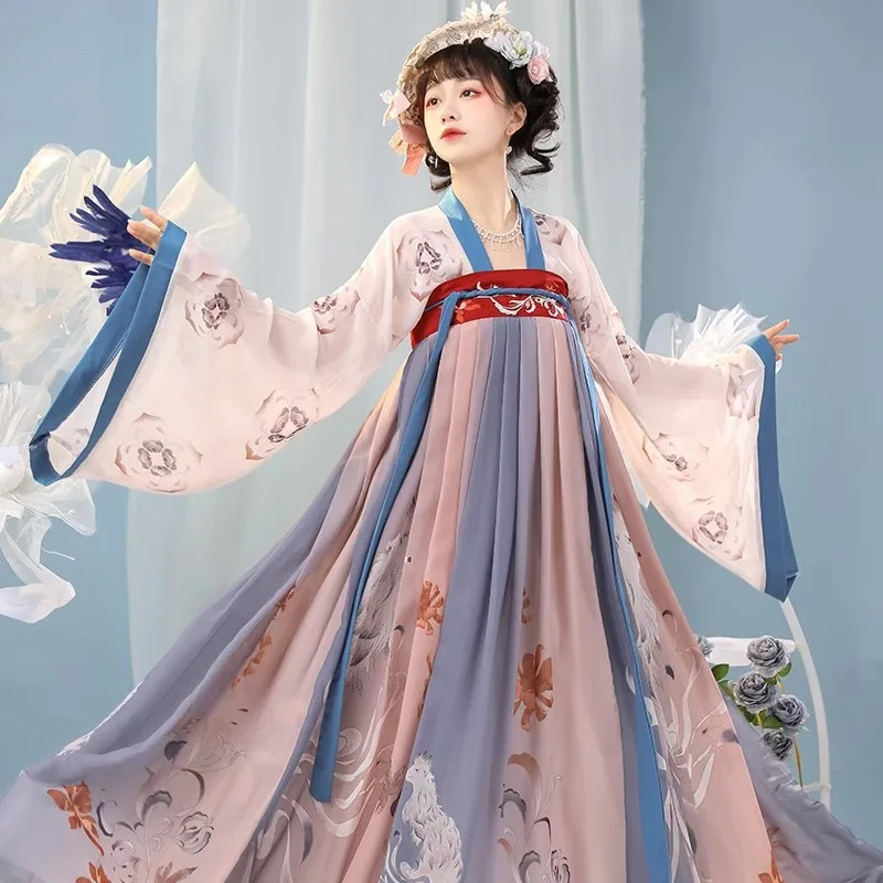 Женское платье Hanfu, Женский костюм для косплея на Хэллоуин, летний костюм Hanfu с градиентом, розовый комплект из 2 предметов
Женское платье Hanfu, Женский костюм для косплея на Хэллоуин, летний костюм Hanfu с градиентом, розовый комплект из 2 предметов