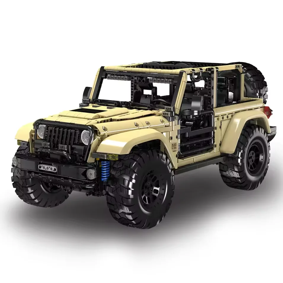 MOULD KING High-Tech Speed Power Champions Wrangler SUV Racing Car Model 13184 Building Block Brick Children Toys Boy Gifts
MOULD KING High-Tech Speed Power Champions Wrangler SUV Racing Car Model 13184 Building Block Brick Children Toys Boy Gifts