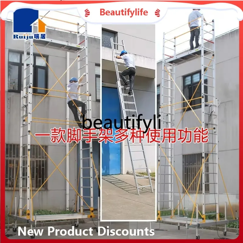 Asmt59 Aluminum alloy folding frame quick loading movable engineering decoration ladder platform lifting tensile track scaffoldi
Asmt59 Aluminum alloy folding frame quick loading movable engineering decoration ladder platform lifting tensile track scaffoldi
