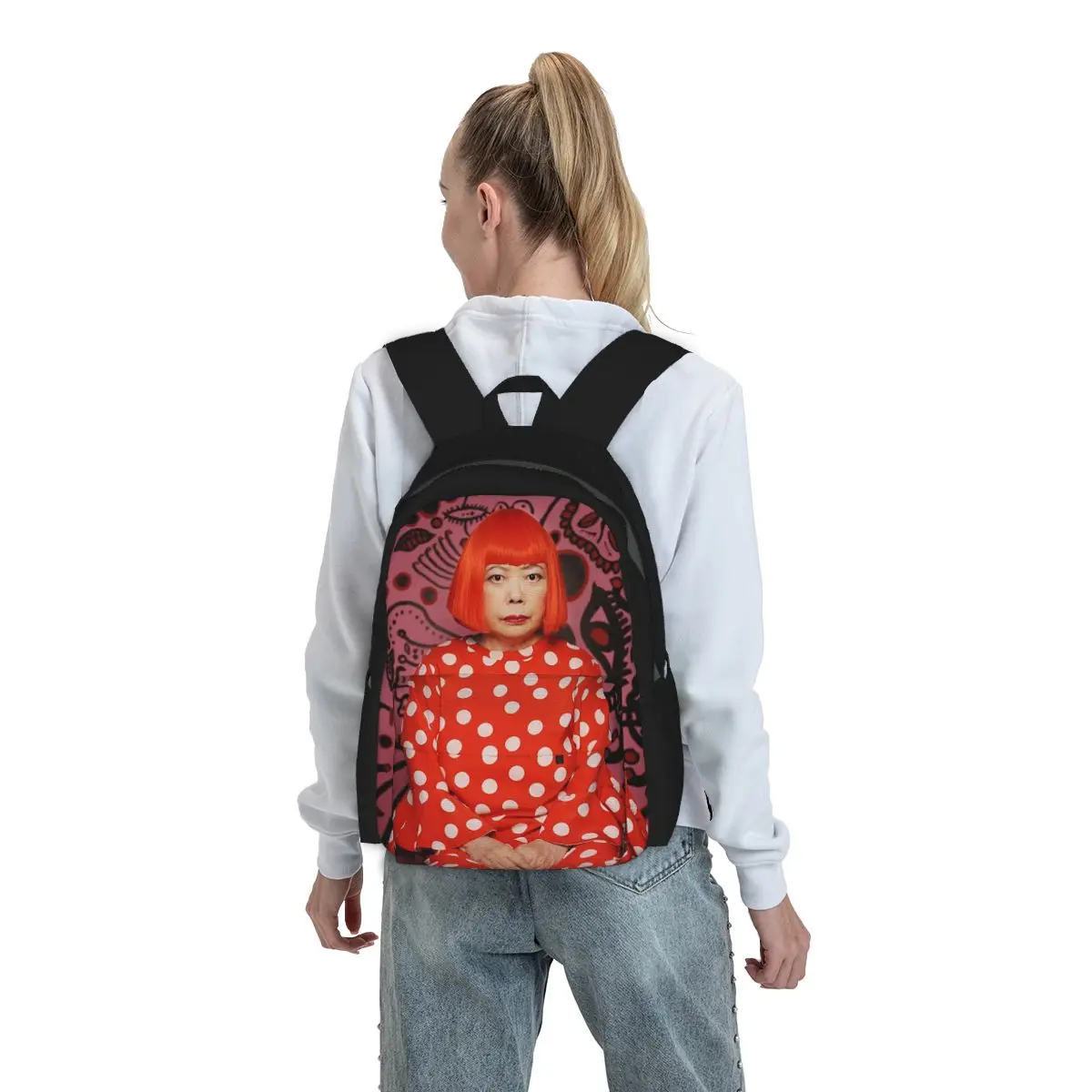 Yayoi Kusama Abstract Painting Backpack Boys Girls BookBag Children School Bag Computer Shoulder Bags for Men Women
Yayoi Kusama Abstract Painting Backpack Boys Girls BookBag Children School Bag Computer Shoulder Bags for Men Women