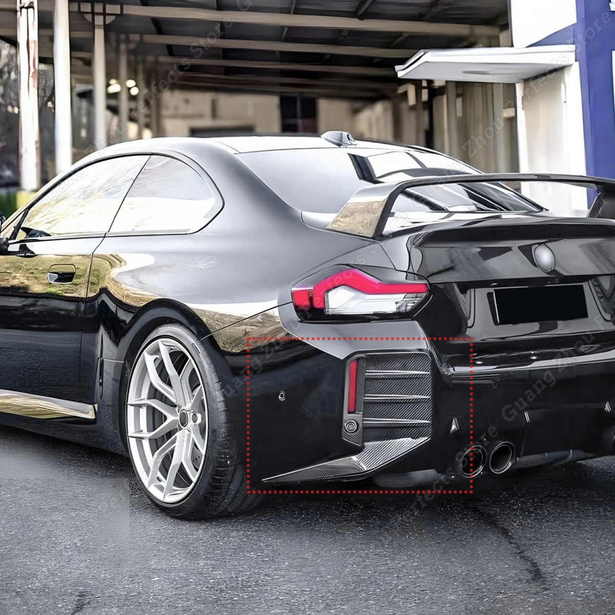 For BMW 2 Series M2 G87 2023 2024 2025 ABS Protector Modification MP Style Car Side Wind Blade Rear Bumper Spoiler Body Kit
For BMW 2 Series M2 G87 2023 2024 2025 ABS Protector Modification MP Style Car Side Wind Blade Rear Bumper Spoiler Body Kit