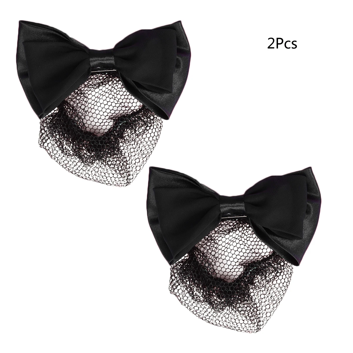 2pcs Hair Accessories Bow Clip Elastic Net Women Headdress Bun Holder Hairnets Hairpin Ballet High Elasticity Office Party Long
2pcs Hair Accessories Bow Clip Elastic Net Women Headdress Bun Holder Hairnets Hairpin Ballet High Elasticity Office Party Long