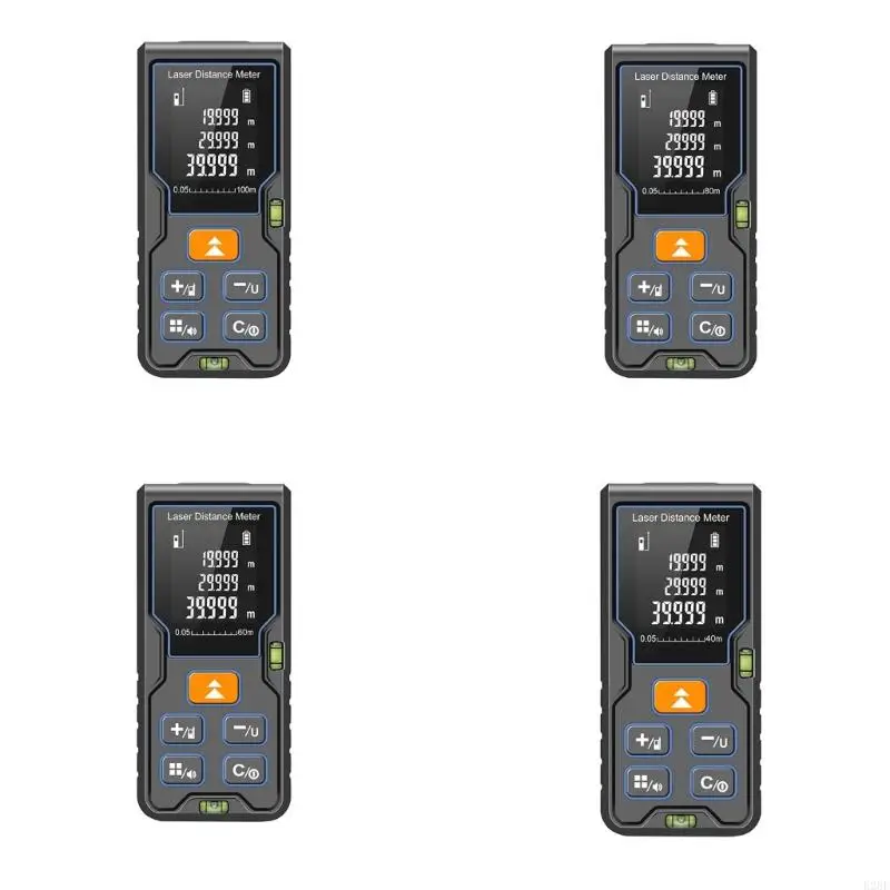 E28F Multifunctional Distance Meter 40/60/80/100M Portable La-ser Range-finder Digital Distance Meter Storage 20 Groups Data
E28F Multifunctional Distance Meter 40/60/80/100M Portable La-ser Range-finder Digital Distance Meter Storage 20 Groups Data