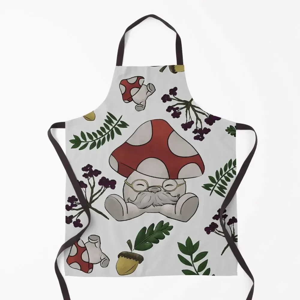 Grandpappy Shroom Fall Pattern Apron women's work Kitchen on the wall barber men Apron
Grandpappy Shroom Fall Pattern Apron women's work Kitchen on the wall barber men Apron