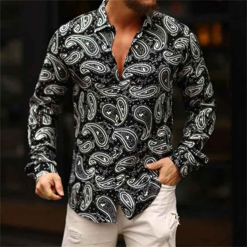 2023 Long Sleeved Shirt/men's Men's Clothing Men's Spring High-quality Slim Fitting Lapel Casual Shirt/fashionable Button Top
2023 Long Sleeved Shirt/men's Men's Clothing Men's Spring High-quality Slim Fitting Lapel Casual Shirt/fashionable Button Top