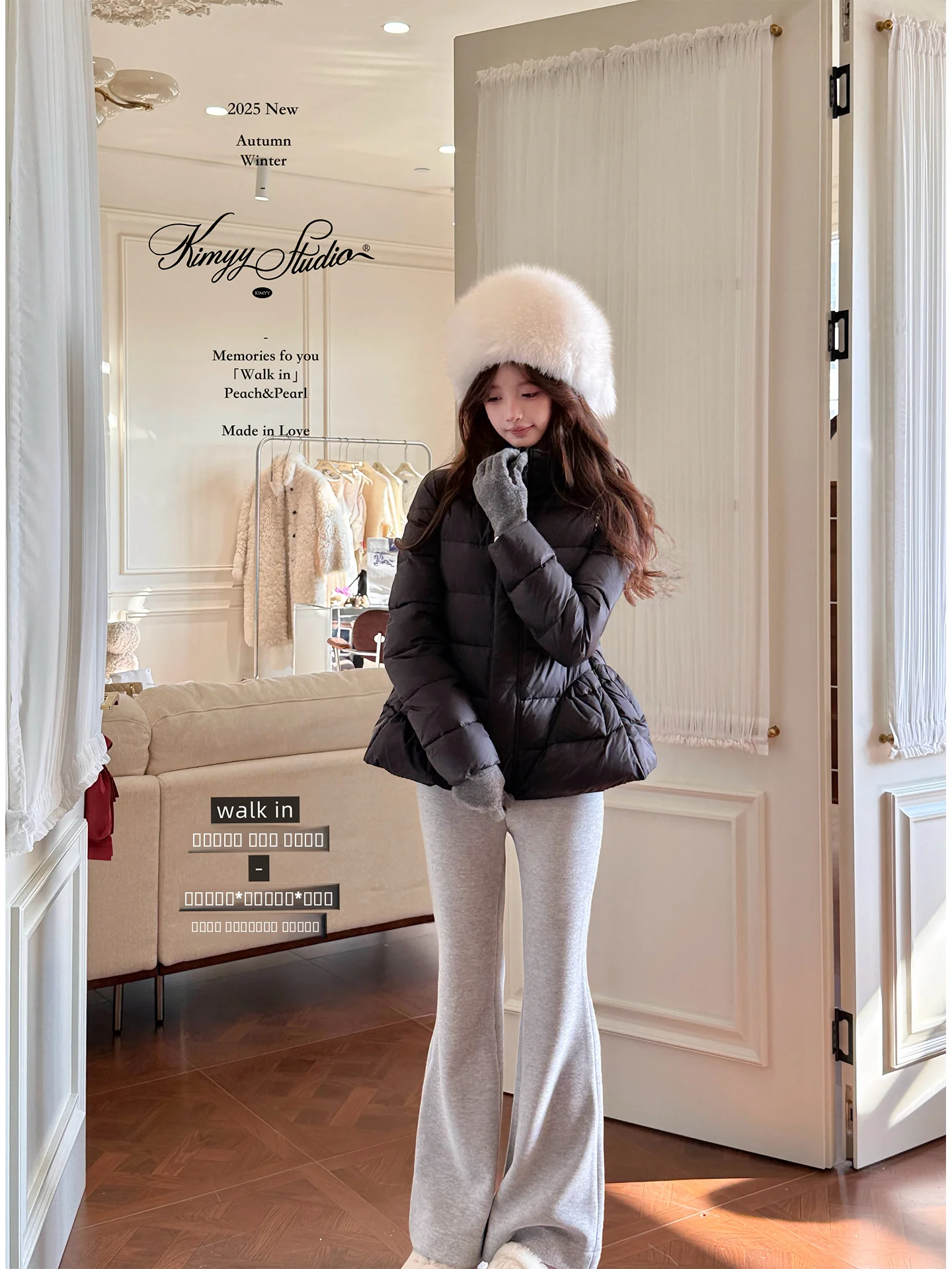 KIMYY Gold Winter Faion Casual Flared Pants Fce-Lined Supermodel Leggings Ski Season ential Ladies' Casual Wear
KIMYY Gold Winter Faion Casual Flared Pants Fce-Lined Supermodel Leggings Ski Season ential Ladies' Casual Wear