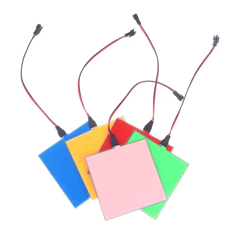 10*10cm 12V EL Flexible Electroluminescent Cold Light Source Cuttable DIY Luminous Frame Backlight Model Environmental Source
10*10cm 12V EL Flexible Electroluminescent Cold Light Source Cuttable DIY Luminous Frame Backlight Model Environmental Source