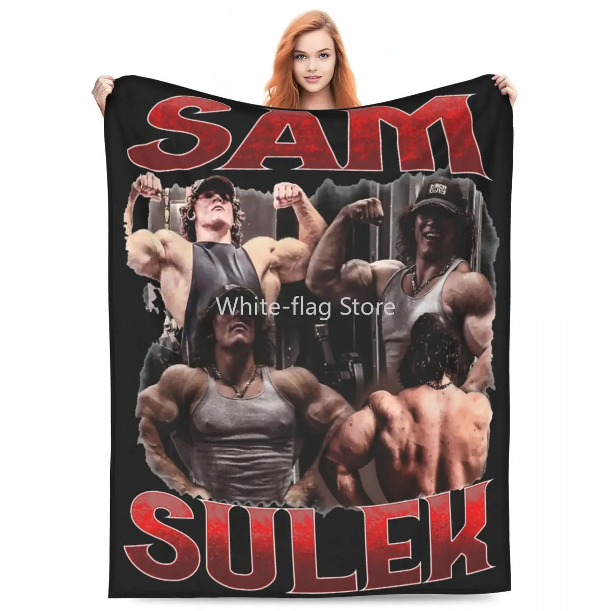 Relax Sam Sulek Gym Meme Blanket Merchandise Bedding Decorative Throw Blankets Soft Fleece for Travel
Relax Sam Sulek Gym Meme Blanket Merchandise Bedding Decorative Throw Blankets Soft Fleece for Travel