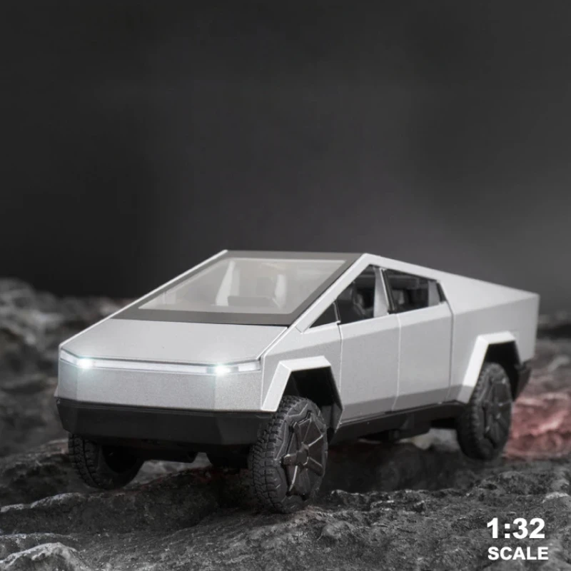 1:32 Tesla Cybertruck Pickup Off Road SUV Alloy Diecast Metal Model Car Simulation Hobby Collectible Birthday Gifts For Friend
1:32 Tesla Cybertruck Pickup Off Road SUV Alloy Diecast Metal Model Car Simulation Hobby Collectible Birthday Gifts For Friend