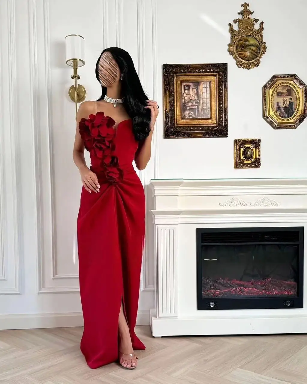 Customized Mermaid Sleeveless Prom Dresses Sweetheart Evening Dresses Flowers Floor Length Party Dresses vestidos de fiesta
Customized Mermaid Sleeveless Prom Dresses Sweetheart Evening Dresses Flowers Floor Length Party Dresses vestidos de fiesta