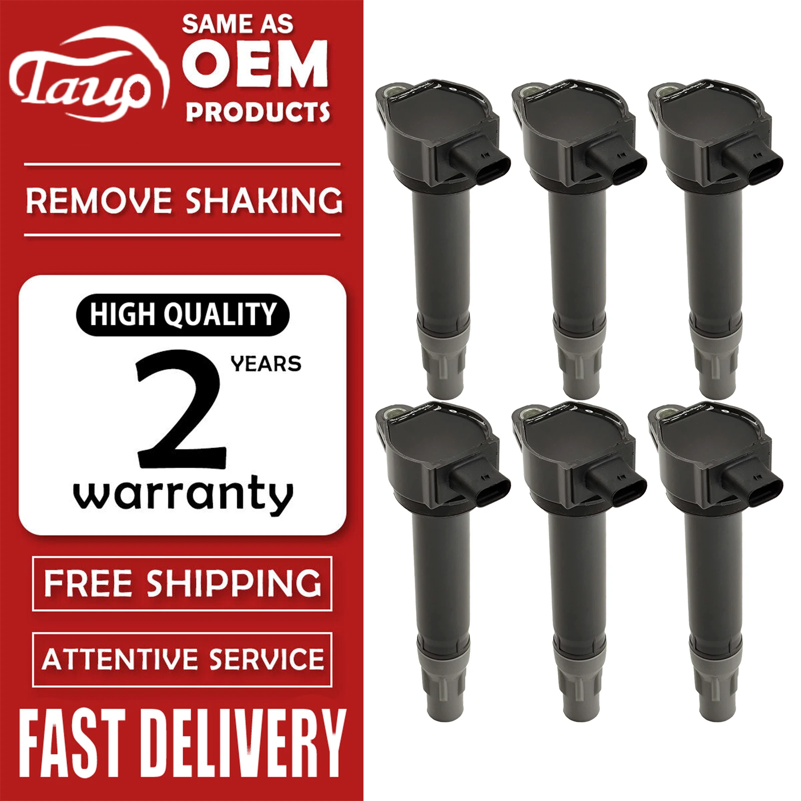 6Pcs Ignition Coil Compatible with DODGE AVENGER CHARGER JOURNEY CHALLENGER Coupe MAGNUM Estate 4606869AD 4606869AB 4606869AC
6Pcs Ignition Coil Compatible with DODGE AVENGER CHARGER JOURNEY CHALLENGER Coupe MAGNUM Estate 4606869AD 4606869AB 4606869AC