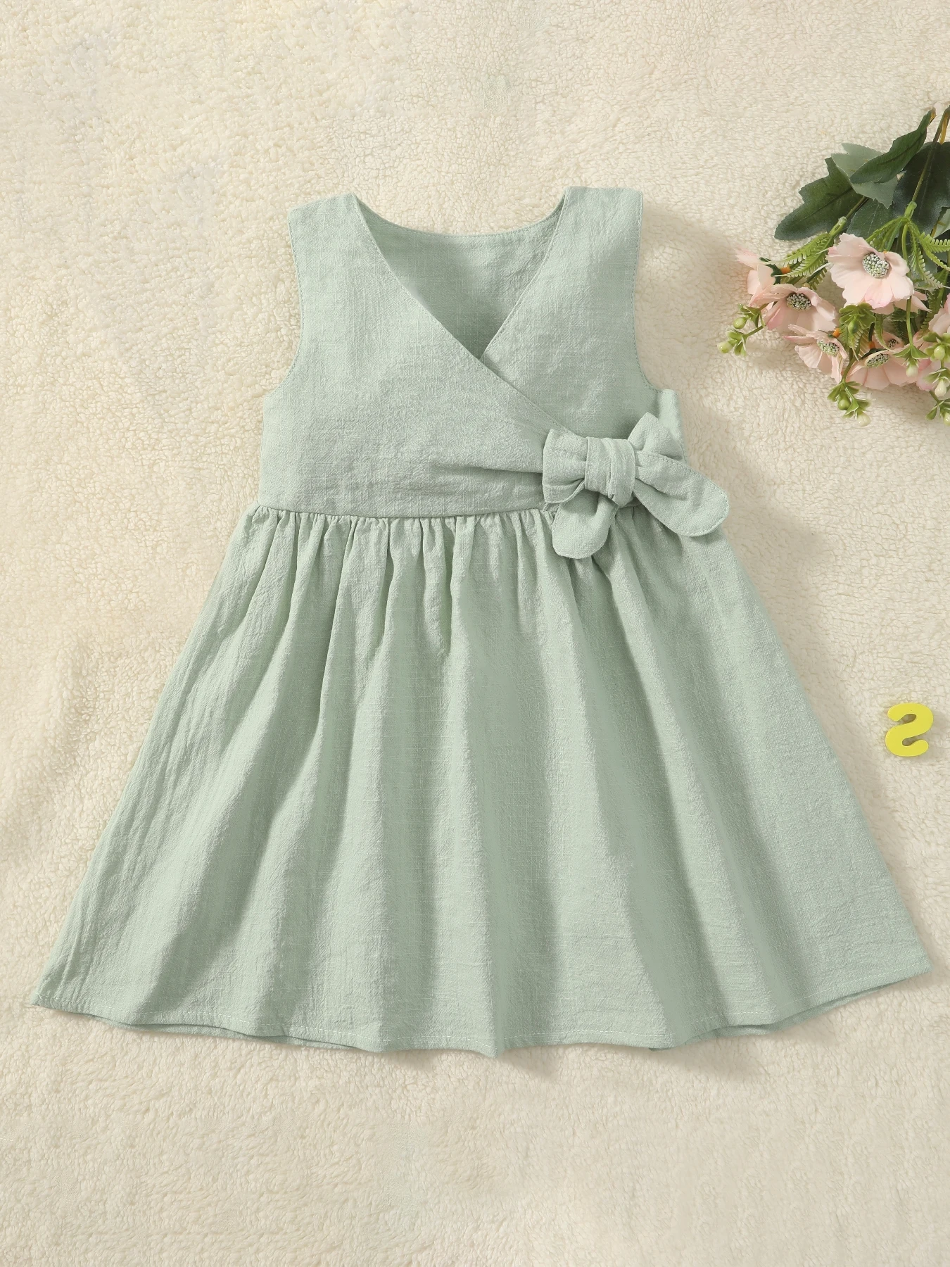 New Baby Children Summer Sleeveless Linen Cotton Dress 2023 Newborn Girls Spaghetti Strap Dress With Pocket
New Baby Children Summer Sleeveless Linen Cotton Dress 2023 Newborn Girls Spaghetti Strap Dress With Pocket