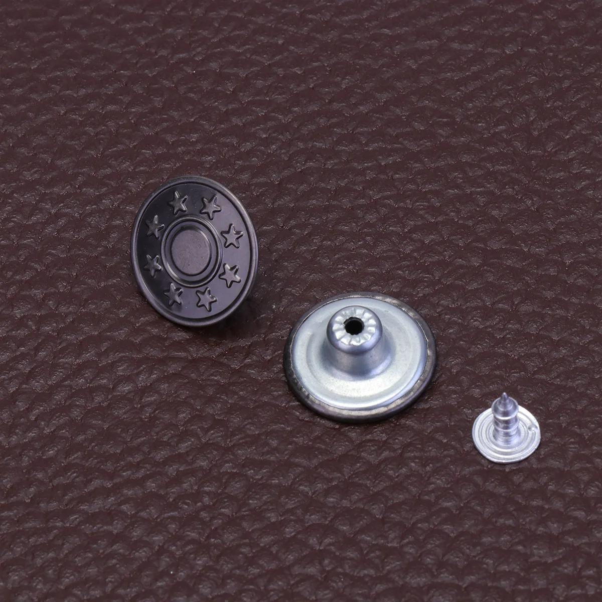 50 set 17Mm Jeans Buttons Metal Base Strong Rivet For Denim Trousers Suspenders Jackets Repair Hammer-On Replacement Fastener
50 set 17Mm Jeans Buttons Metal Base Strong Rivet For Denim Trousers Suspenders Jackets Repair Hammer-On Replacement Fastener