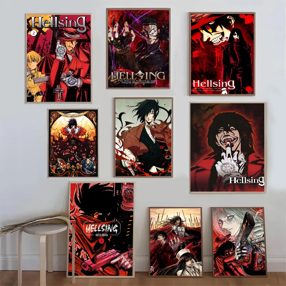 Horror Anime Hellsing Ultimate Poster Good Quality Prints and Posters HD Quality Poster Wall Art Painting Study Home Decor
Horror Anime Hellsing Ultimate Poster Good Quality Prints and Posters HD Quality Poster Wall Art Painting Study Home Decor
