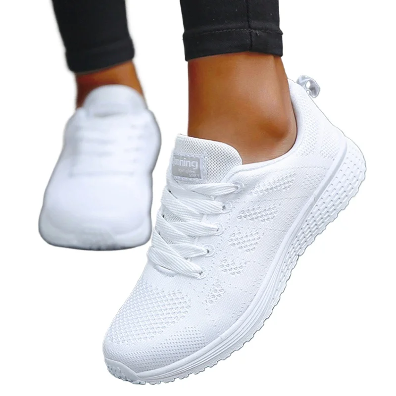 NEW Women's Sneaker 2025 New Fashion Breathable Trainers Comfortable Sneakers Mesh Fabric Lace Up Women's Tennis Shoes For Women
NEW Women's Sneaker 2025 New Fashion Breathable Trainers Comfortable Sneakers Mesh Fabric Lace Up Women's Tennis Shoes For Women