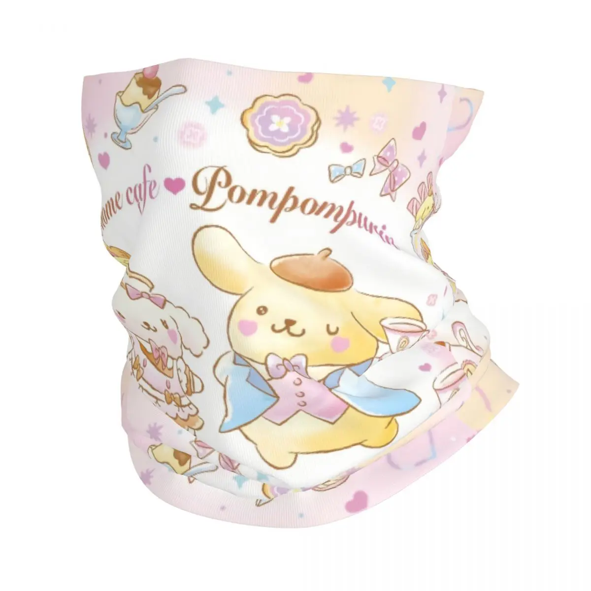 Custom Pompompurin Sanrio Cartoon Bandana Winter Neck Warmer Men Windproof Wrap Face Scarf for Hiking Gaiter Headband
Custom Pompompurin Sanrio Cartoon Bandana Winter Neck Warmer Men Windproof Wrap Face Scarf for Hiking Gaiter Headband