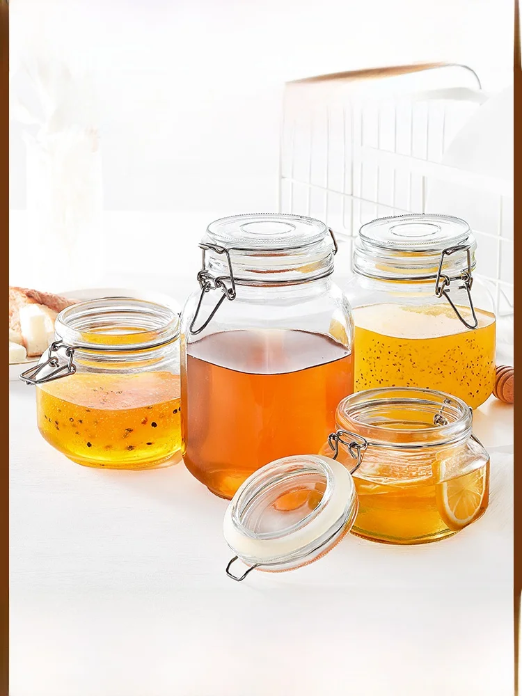 Scybe Honey Jar Glass Sed Storage Container Food ade Kitchen Storage Bottles Home Use Honey Pot European Sle Square Bo...
Scybe Honey Jar Glass Sed Storage Container Food ade Kitchen Storage Bottles Home Use Honey Pot European Sle Square Bo...