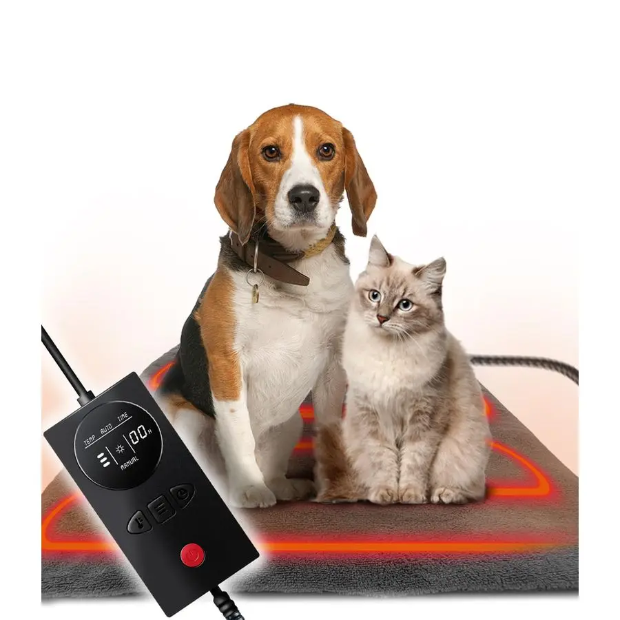 Активируемая нагревательная подушка для животных 18 x 22, с датчиком гравитации, автоматическим или ручным режимом, подогреваемая лежанка для собак с таймером, регулируемой температурой, устойчивая к укусам
Активируемая нагревательная подушка для животных 18 x 22, с датчиком гравитации, автоматическим или ручным режимом, подогреваемая лежанка для собак с таймером, регулируемой температурой, устойчивая к укусам