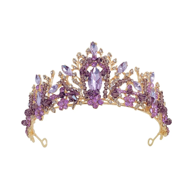 Vintage Tiaras Purple Crowns for Women for Rhinestone Queen Bride Tiara Decor for Halloween Wedding Party Prom Decoratio
Vintage Tiaras Purple Crowns for Women for Rhinestone Queen Bride Tiara Decor for Halloween Wedding Party Prom Decoratio