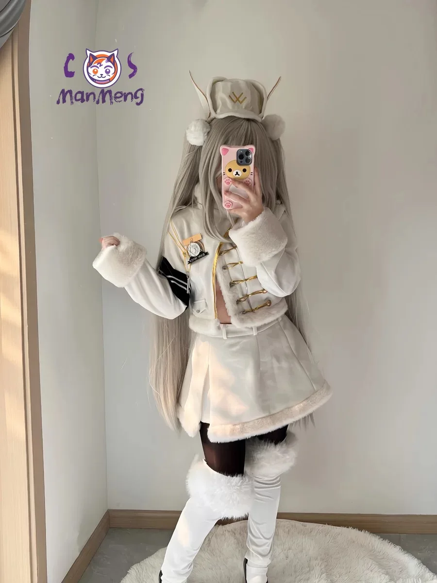 Blanc Lucky Express Cosplay Anime Game N I K K E Women's sexy winter coats socks headwear props Halloween carnival uniforms
Blanc Lucky Express Cosplay Anime Game N I K K E Women's sexy winter coats socks headwear props Halloween carnival uniforms