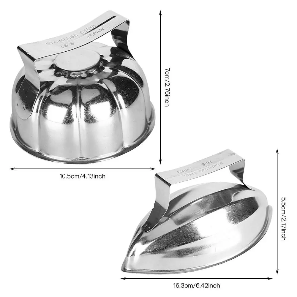 Stainless Steel Fried Rice Press Mould Flower Petal Shape Papaya Shape Rice Mould Rice Shaper Mould
Stainless Steel Fried Rice Press Mould Flower Petal Shape Papaya Shape Rice Mould Rice Shaper Mould