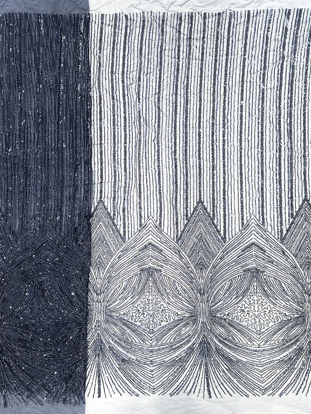 New Arrivals, Beaded Fabric.Crystal Sequins Embroidery French Tulle Net, African Beaded Lace For Weddings, Evening Dress, Party,
New Arrivals, Beaded Fabric.Crystal Sequins Embroidery French Tulle Net, African Beaded Lace For Weddings, Evening Dress, Party,