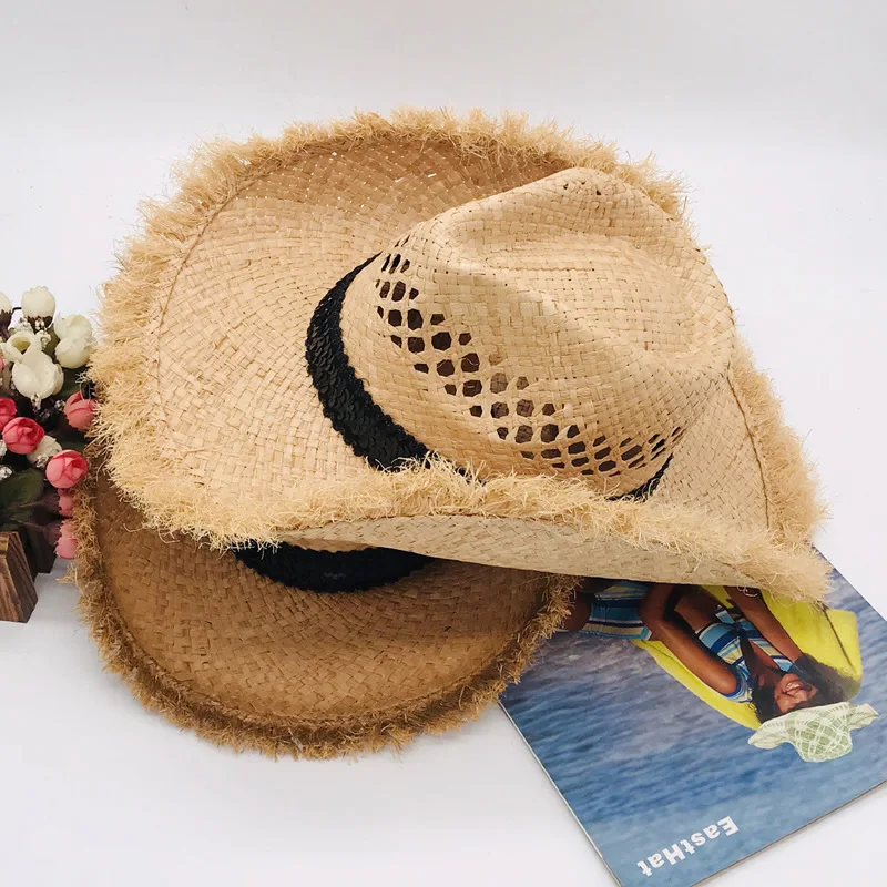 Sun Protection Men's Foldable Cowboy Hat Neck Protection Sun Hat Beach Hat Raffia Hat Seamless
Sun Protection Men's Foldable Cowboy Hat Neck Protection Sun Hat Beach Hat Raffia Hat Seamless