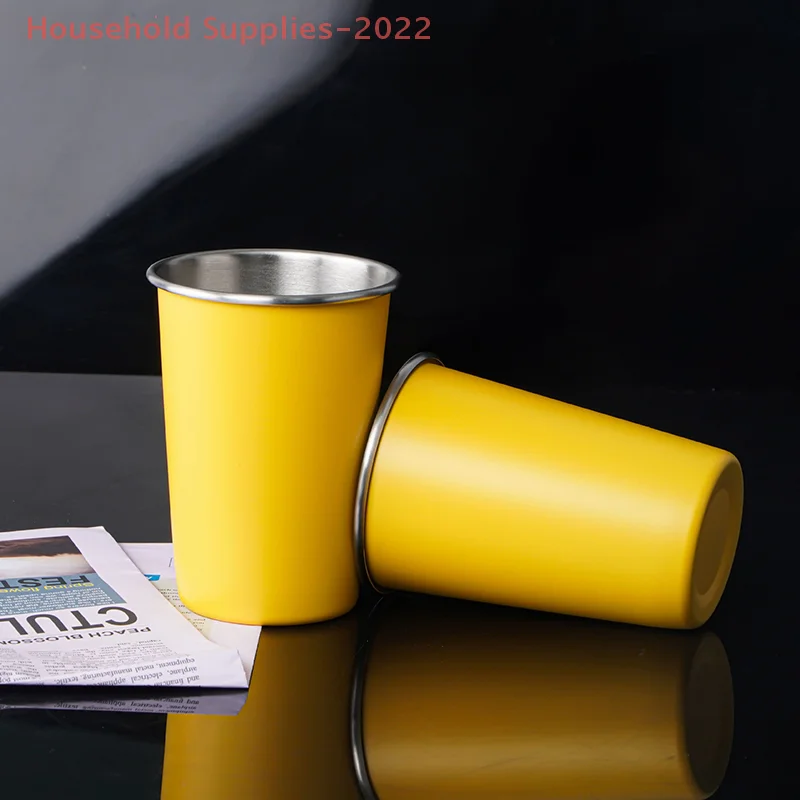 1/2Pcs 350ml Disposable Stainless Steel Paper Cups Household Office Bar Drinks Coffee Tumbler Tea Drinking Beer Mug Drink Cup
1/2Pcs 350ml Disposable Stainless Steel Paper Cups Household Office Bar Drinks Coffee Tumbler Tea Drinking Beer Mug Drink Cup