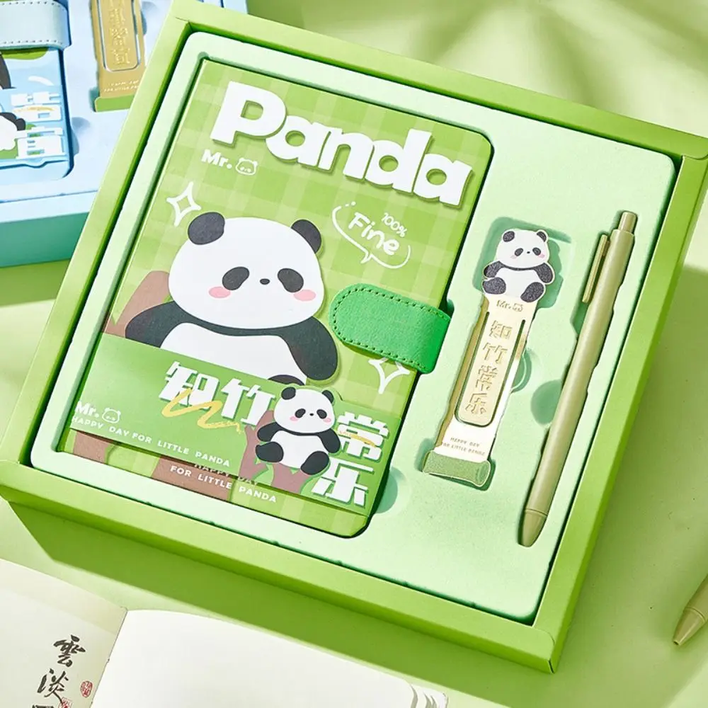 Diary Notebook with Bookmark Panda Handbook Set Soft Paper Sinicism Notebook Sign Pen Creative Business Notebook School
Diary Notebook with Bookmark Panda Handbook Set Soft Paper Sinicism Notebook Sign Pen Creative Business Notebook School