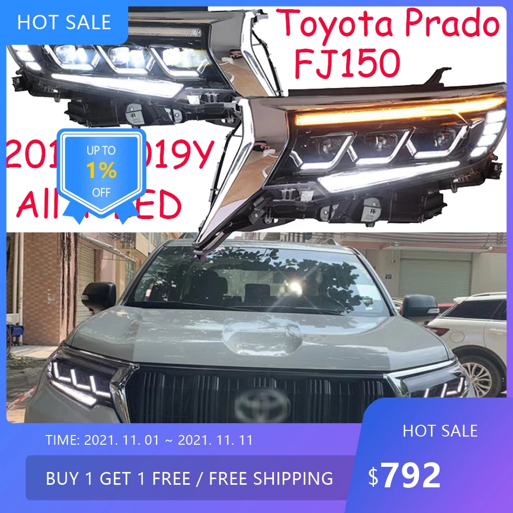 2017 ~ 2019 авто фар для Toyota Prado фара LC150 FJ150 Cruiser автоаксессуары светодиодные противотуманные фары Prado
2017 ~ 2019 авто фар для Toyota Prado фара LC150 FJ150 Cruiser автоаксессуары светодиодные противотуманные фары Prado