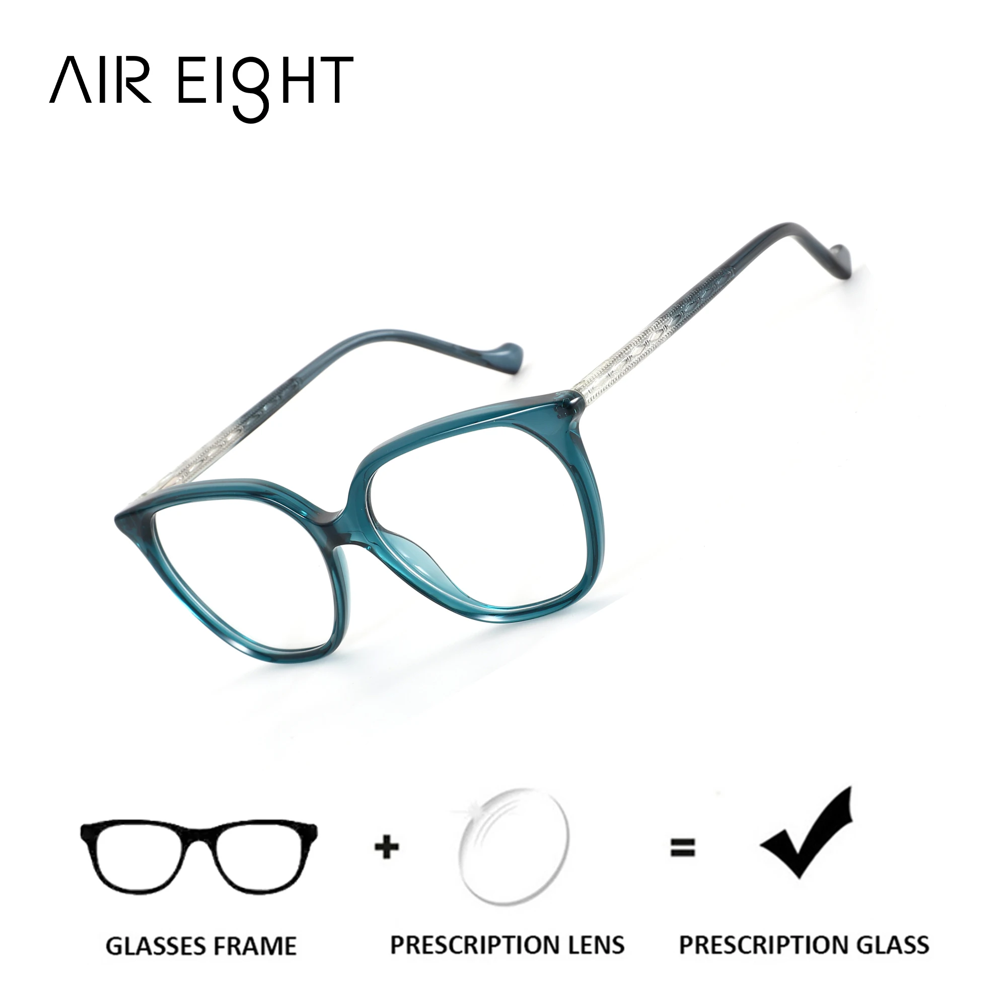 AIREIGHT Acetate Butterfly Prescription Glasses For Women Anti Blue Light Progressive Medical Eyewear Myopia Optical Glasses
AIREIGHT Acetate Butterfly Prescription Glasses For Women Anti Blue Light Progressive Medical Eyewear Myopia Optical Glasses