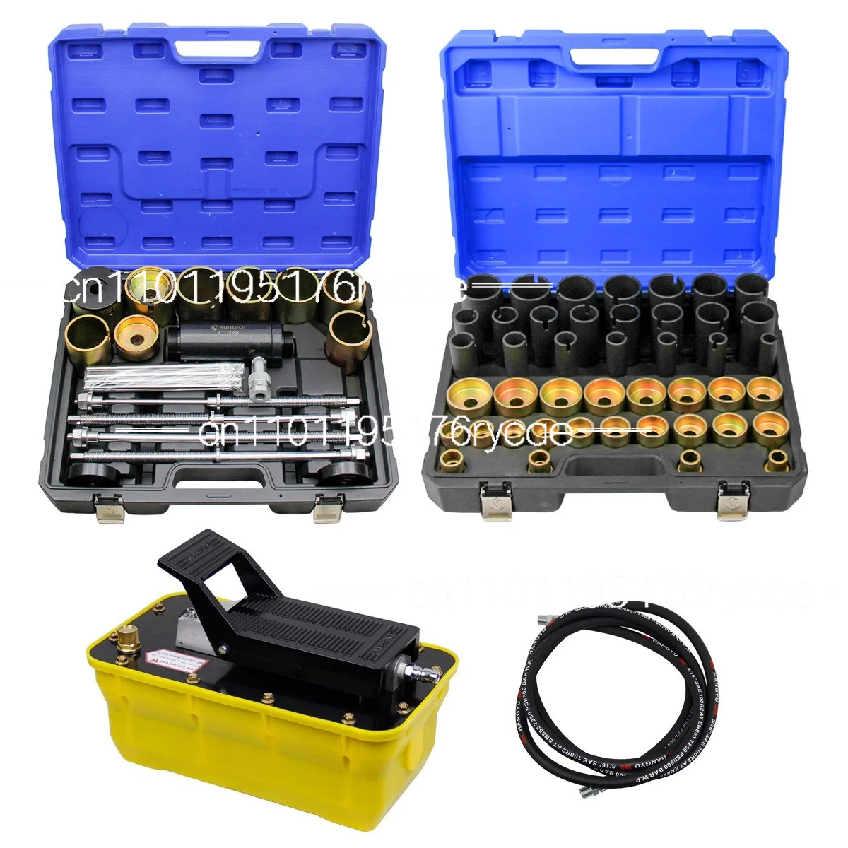 69 Pieces Hydraulic Automobile Chassis Bushing Replacement Tools Special Tools Swing Arm Rubber Sleeves
69 Pieces Hydraulic Automobile Chassis Bushing Replacement Tools Special Tools Swing Arm Rubber Sleeves