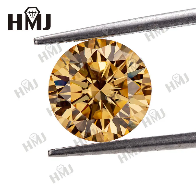Loose Moissanites Stone Natural Champagne Color VVS1 Round Brilliant Cut GRA Certificate Charms Diy Beads for Jewelry Making
Loose Moissanites Stone Natural Champagne Color VVS1 Round Brilliant Cut GRA Certificate Charms Diy Beads for Jewelry Making