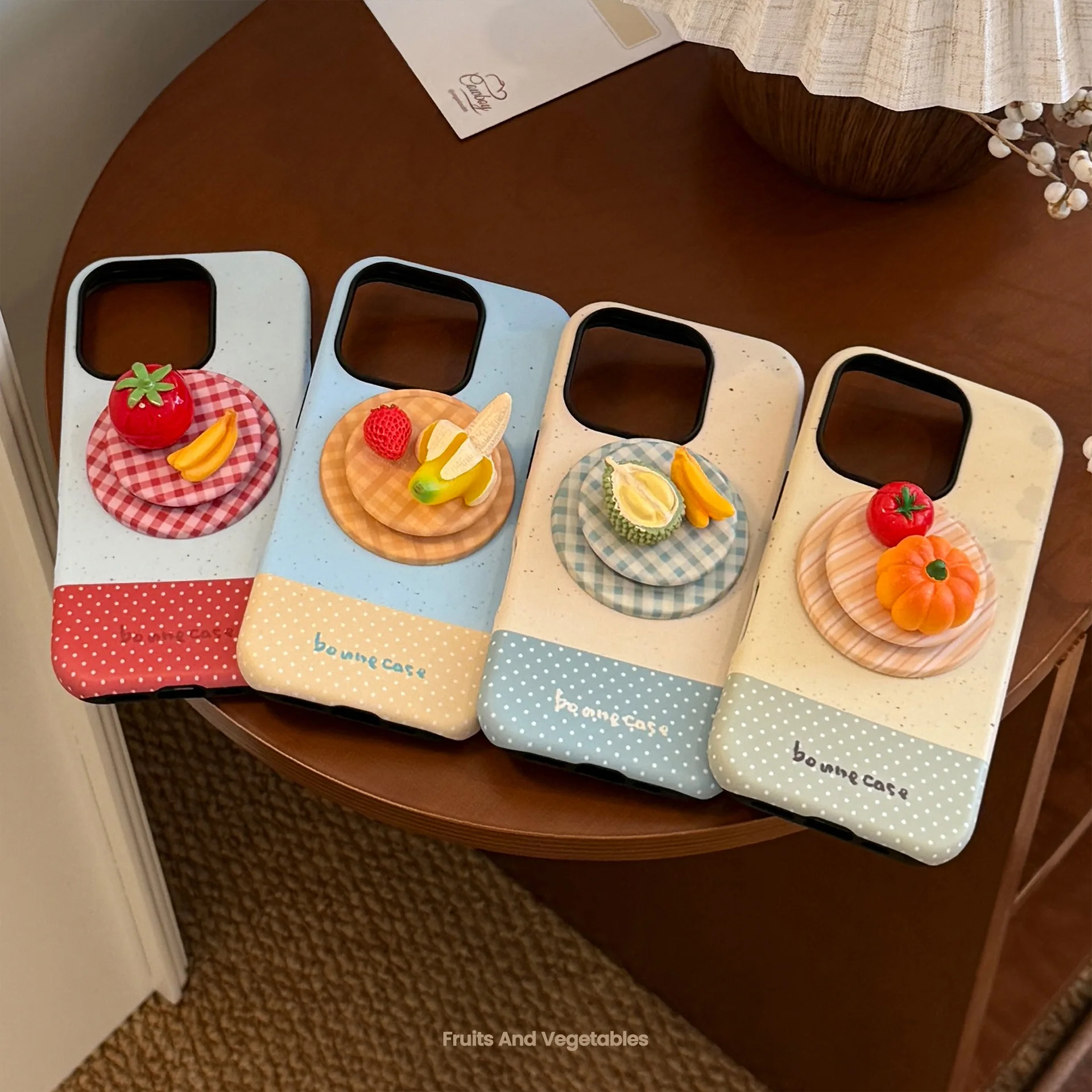 Cute 3D Fruit Design Magnetic Holder Case, Anti-Scratch Matte Hard Cover for iPhone 17/16/15/14 Pro Max
Cute 3D Fruit Design Magnetic Holder Case, Anti-Scratch Matte Hard Cover for iPhone 17/16/15/14 Pro Max