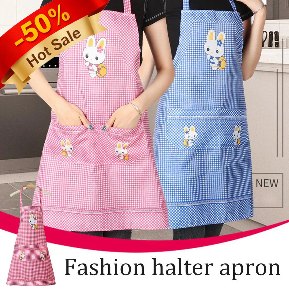 Винтажный женский фартук с вышивкой кролика и клетчатым узором, милый цветочный фартук для женщин и девушек с карманами
Винтажный женский фартук с вышивкой кролика и клетчатым узором, милый цветочный фартук для женщин и девушек с карманами