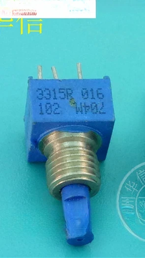 3315R 016 102 1K vertical single unit potentiometer shaft length 12MMF shaft diameter 3MM
3315R 016 102 1K vertical single unit potentiometer shaft length 12MMF shaft diameter 3MM